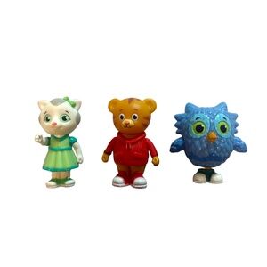 Daniel Tiger’s Neighborhood Figure Set Daniel Katarina O Owl Toy Lot